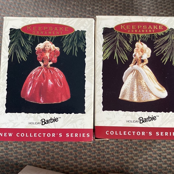 💕✨ Vintage Barbie Hallmark Christmas Ornaments ~ First Five In The Series ✨💕 - Picture 2 of 12